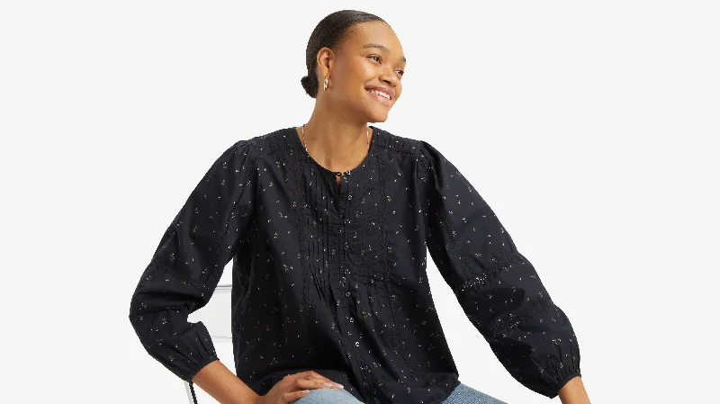 Levi's® Women's Aliyah Long-Sleeve Blouse